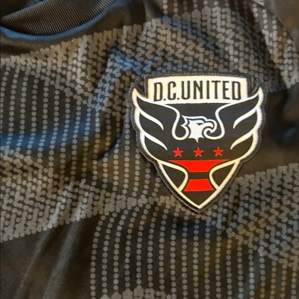 Adidas Black and Red DC United Jersey